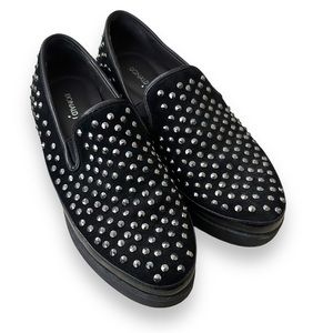 Donald J Pliner Mickey studded shoes
